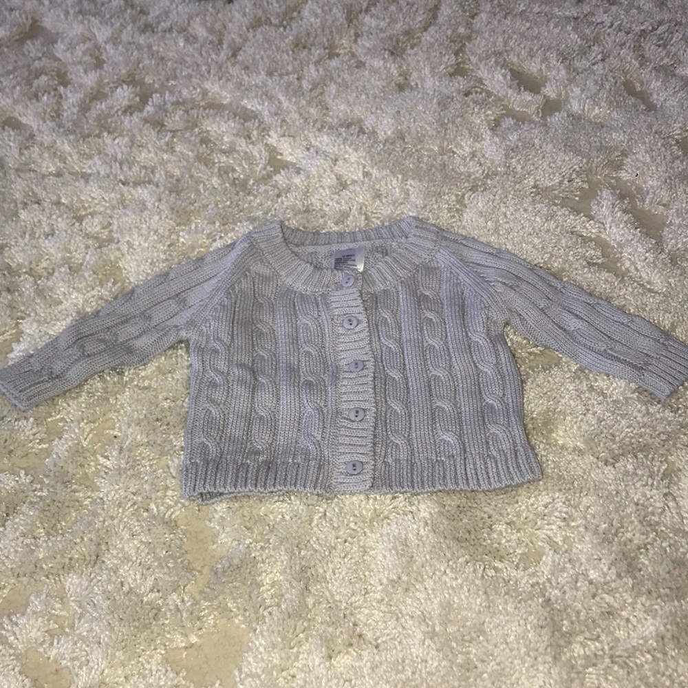 Baby Cable Knit Sweater 0-6 Months
